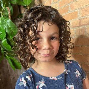 Curly Haircut Kids